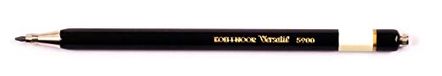 KOH-I-NOOR 5900 2mm Diameter Mechanische Koppeling Lead Houder Potlood-Zwart