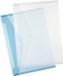 Herlitz 6 x Enveloptas A5, PP, transparant blauw