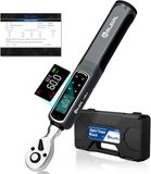 Merkloos / Sans marque Wan GmbH Digitale Momentsleutel 1-60 Nm met 3/8 inch aandrijving - Elektronisch met LED, Trilling & Zoemer