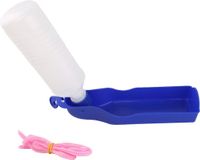 Nobleza Honden Drinkfles - Waterfles voor Hond - Drinkfles Hond Onderweg - 500 ml - Blauw