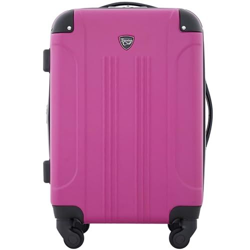 Travelers Club Chicago 20" Hardside Expandable Carry-On Spinner - Black