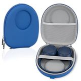 Linkidea Draagtas voor hoofdtelefoon, compatibel met JBL T600BTNC, Live 400BT, Tune 500BT, T450BT, E45BT hoes, beschermende harde reistas met kabel, opladeropslag (blauw)