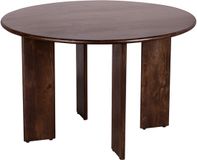 Lewis & Loft Eettafel Lila - Rond ⌀120 cm - FSC®-gecertificeerd mangohout - Walnoot bruin