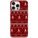 Apple iPhone 16 Pro Max bedrukt siliconen hoesje pull de noel santa