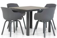 Lifestyle Garden Furniture Lifestyle Salina/Young 92 cm dining tuinset 5-delig
