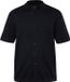 JP 1880 - Heren - Fijn gebreid overhemd FLEXNAMIC® business halflange mouwen - Navy blauw - Maat 3XL