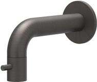 IVY Concord Fonteinkraan - Inbouw - Hartafstand 12.5 cm - Geborsteld Carbon Black PVD