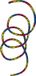 HQ Invento Vliegerstaart HQ Tube Tail Rainbow Spiral 24 m 126446 Regenboog 10 x 2400 cm