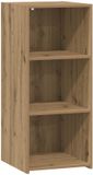 vidaXL Dressoir Artisanaal eiken 40 x 41 x 93 cm Bewerkt hout
