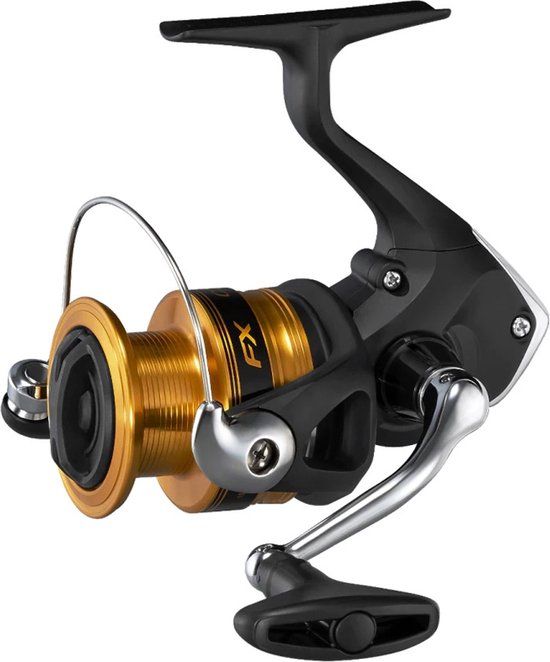 Shimano FX 4000 FC - Spinmolen - Zwart / Goud