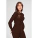 LOVE2WAIT aansluitende zwangerschaps longsleeve - donkerbruin