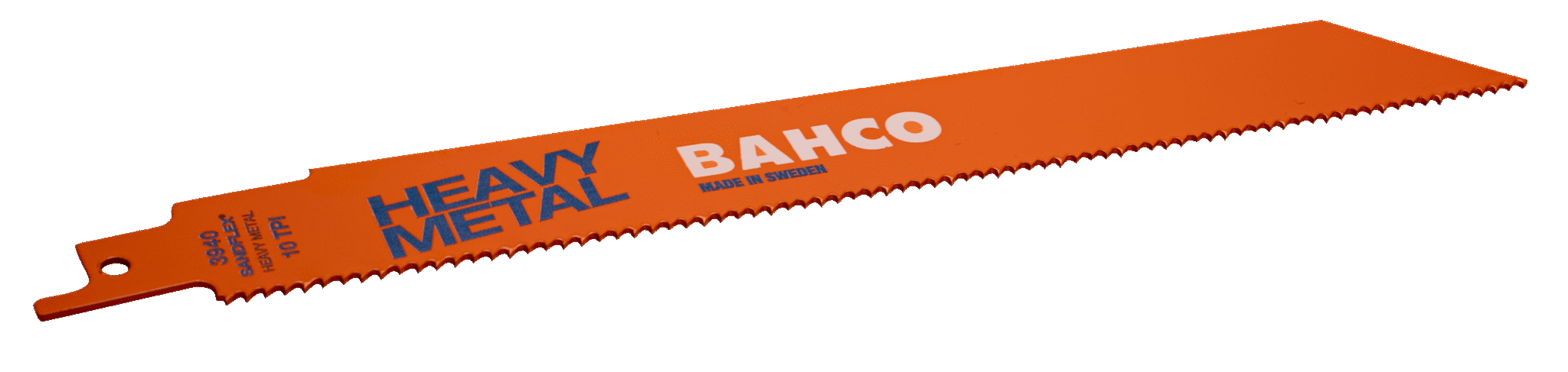 10 Bahco Reciprozaagblad | Sandflex® bimetaal | voor zwaar metaal | 10 TPI | 150 mm - 10-delig - industrieverpakking - 3940-150-10-HST-10P