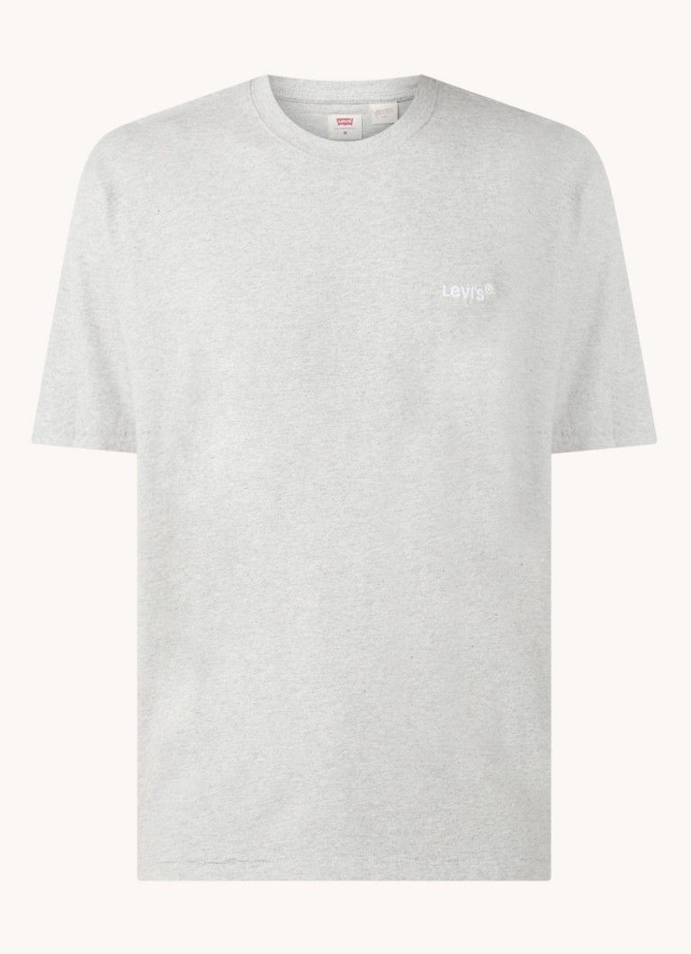 Levi's T-shirt met logoborduring
