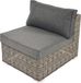 Lesliliving Lounge tussenstuk Perugia Grijs