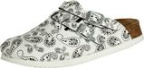 Birkenstock Kay SL Dames Werkklompen Paisley Black/White Narrow-fit