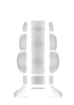 Sono No.50 Hollow Tunnel Butt Plug Medium 4 Inch - 8714273787842