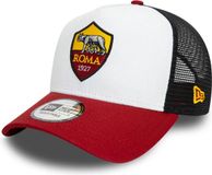 New Era AS Roma Core White 9FORTY E-Frame Adjustable Trucker Cap