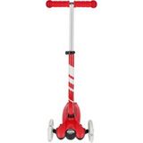 LUPILU® Trottinette enfant (trottinette à 3 roues à LED, rouge)