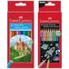 FABER-CASTELL Set kleurpotloden Basic & Metallic, 22-delig