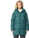 Vaude Annecy II Parka Dames Dark Fjord Green Polyester Waterdicht 38