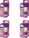 Philips LED Philips Voordeelverpakking - E27 - LED Standaardlamp - Helder - 100W - Niet Dimbaar - Warmwit Licht - Set van 4 Stuks