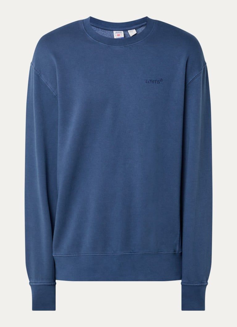 Levi's Sweater with Logo Embroidery