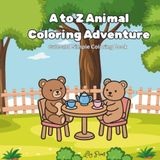 A to Z Animal Coloring Adventure: Cute & Simple Book