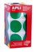 Groene APLI Kids Groene rubberen ringen rond groot XL diameter 833 mm