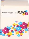 FLWR - Étiquette d'impression / 102 x 210 / Blanc
