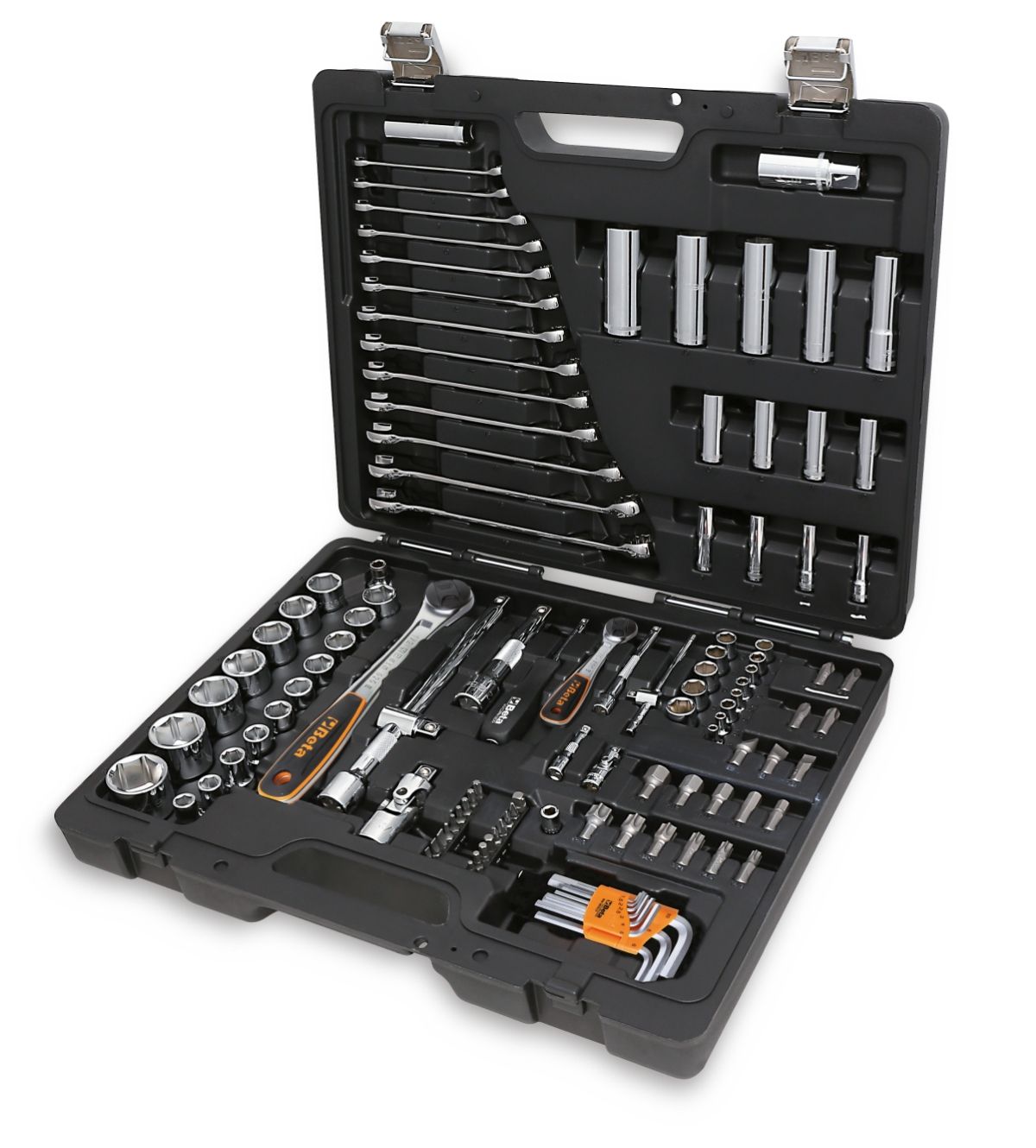 Beta BW 2046E/C116 Kunststof koffer met 116-delig assortiment gereedschappen