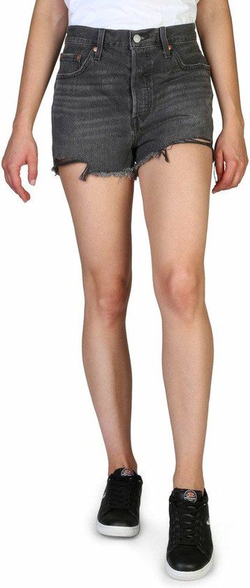 Levi's 501 High Rise Shorts - Black - W29 - Women - Size 104 - Spring/Summer 2021