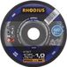 Rhodius XT67 205710 Doorslijpschijf recht 180 mm 1 stuk(s) Staal