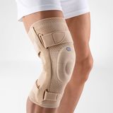 Bauerfeind GenuTrain S Kniebrace - Maat 5 - Links - Beige