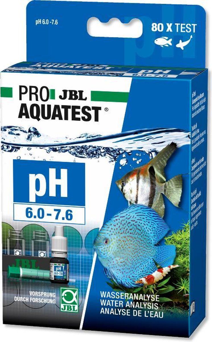 JBL Pro Aquatest pH 6,0-7,6 Test-Set - Watertest voor Aquaria