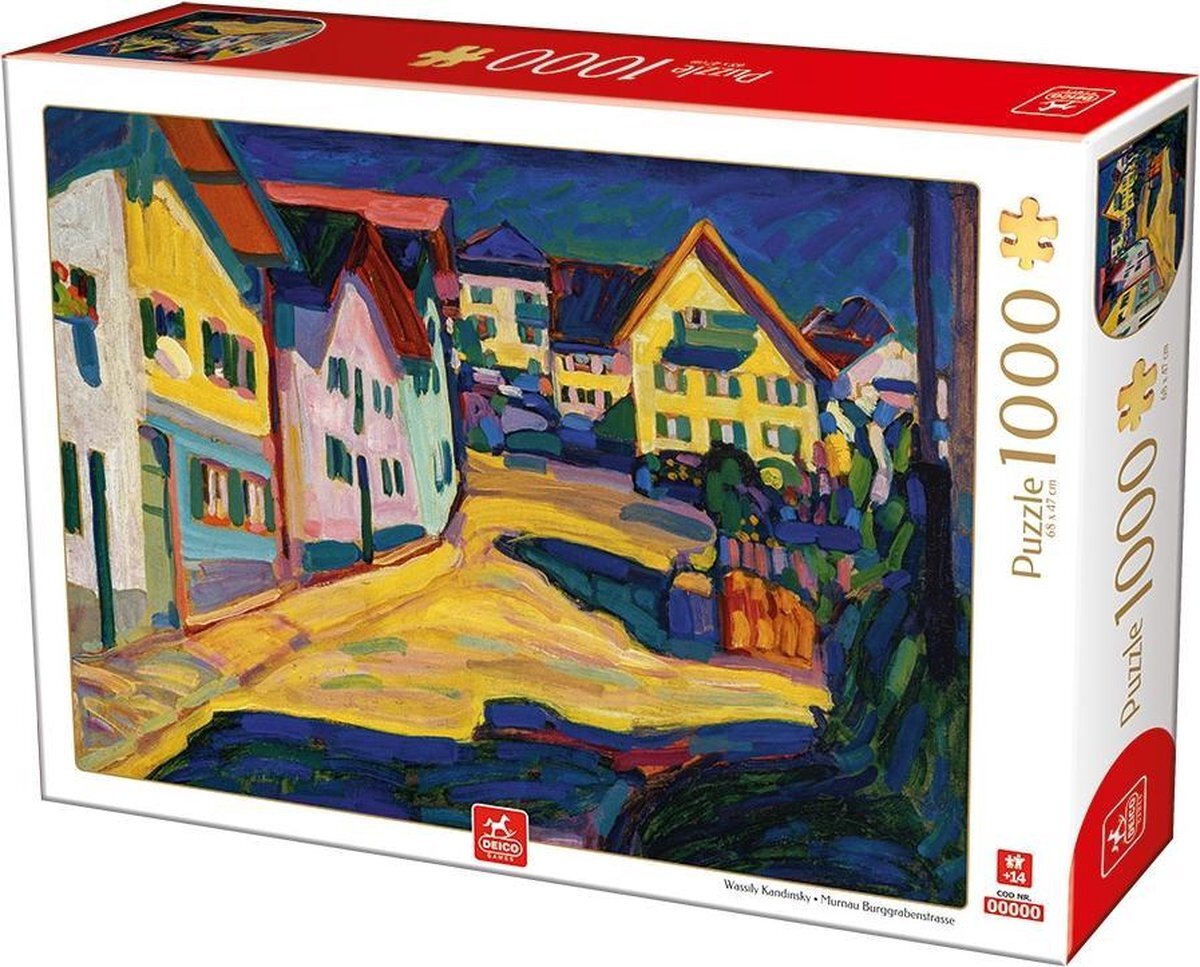 Deico Games 5947502876755 Art Puzzel 1000 Wassily Kandinsky, multicolor