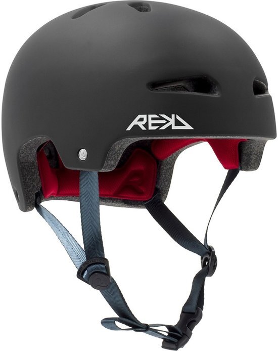 Rekd Ultralite In-Mold Skatehelm Zwart - Maat 57 - 59cm