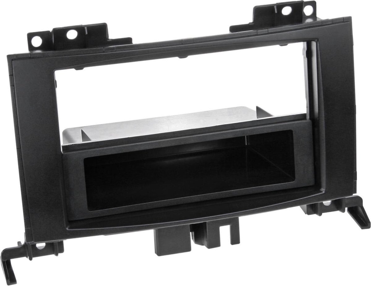 ACV 2-DIN Paneel Mercedes Benz Sprinter W906 / Volkswagen Crafter 2006-2017 Kleur: Zwart