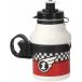 POLISPORT BOUTEILLE D'EAU 350 ml "RACE" + PORTE-BOUTEILLE À CLIP BLANC