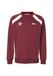 Unfair Athletics Sweatshirt bordeaux / wit