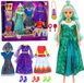 Anlily poupée rare avec costumes fantaisie, robes, accessoires, chaussures