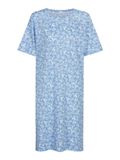 Mey Nachthemd Flower Meadow Blauw Zijde Korte Mouw Gebloemd Katoen XL