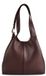 COCCINELLE Leren schoudertas C-Easy Shopper Berry donkerpaars
