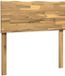 vidaXL Hoofdbord ROSTOCK Wit 75 cm Massief Acaciahout