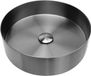 Differnz lavabo 40x40x11cm inox gunmetal