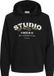 JACK&JONES JJYUKI SWEAT HOOD BF Heren Trui Zwart M