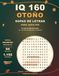 IQ 160 Otoño: Sopas de letras difíciles para adultos