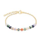 S.Oliver Dames Sieraden – Armbanden Van Roestvrij Staal Met Infinity Design En Eleganten Beads In Verschillende Kleuren