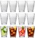 Cosy&Trendy Cosy Moments Verres à boire Mirrors - 12 pièces - 390 ml - Transparent - Verre