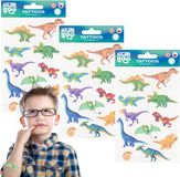 StickerBoo Dinosaurus Kindertattoo Set, Afwasbare Kindertattoos