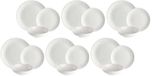 LA PORCELLANA BIANCA SOGNANTE Tableware set (18 pc, Porselein, Zwart)